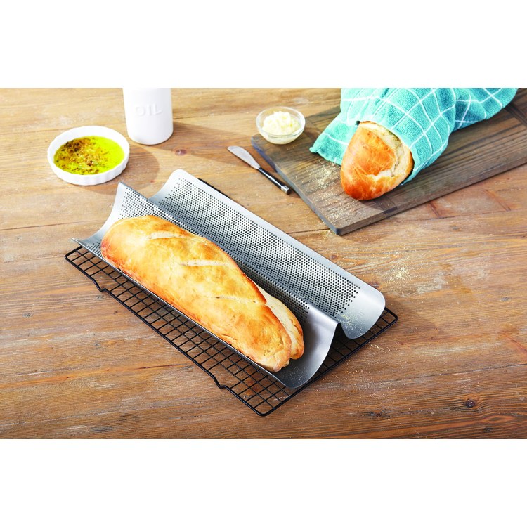 Commercial II Nonstick Perforated French Bread Pan - Image 2