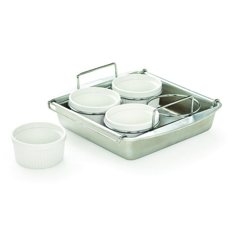 Professional Six-Piece Stainless Steel Creme Brulee Set - Image 2