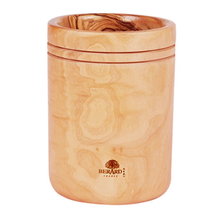 Olive Wood Utensil Holder